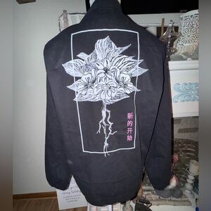 Bolongaro Trevor Black Bomber Jacket. Size M. GUC